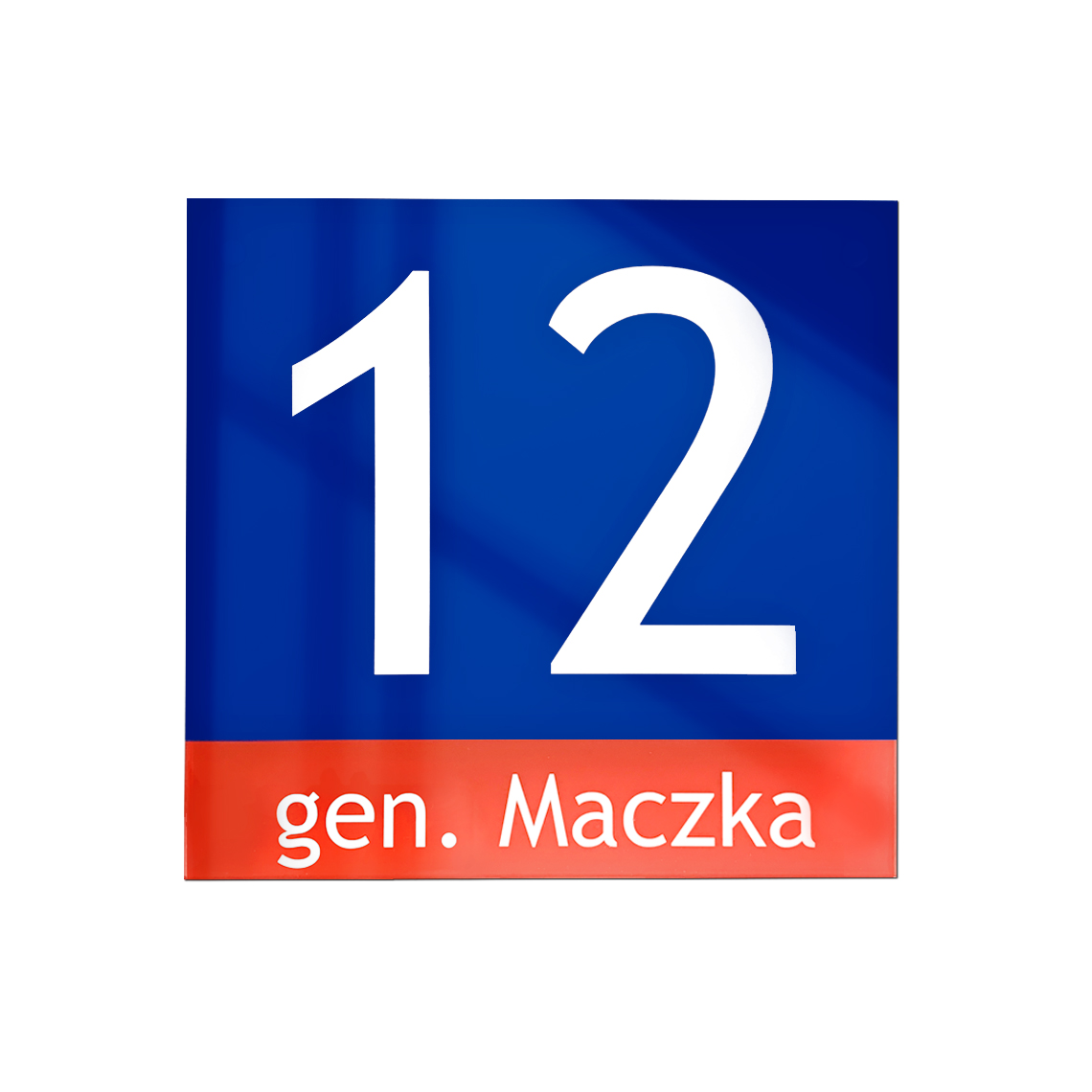 Tabliczka z adresem - EKONOMICZNA - obrazek 8