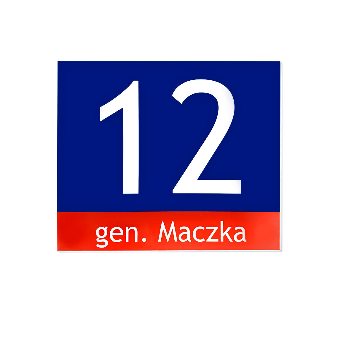 Tabliczka z adresem - EKONOMICZNA - obrazek 13