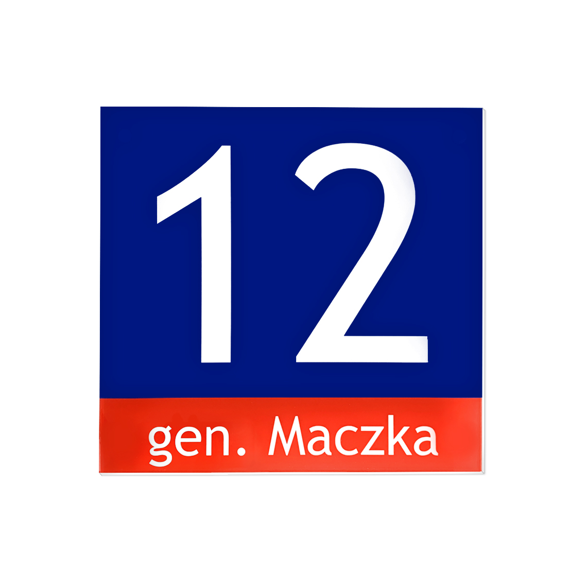 Tabliczka z adresem - EKONOMICZNA - obrazek 15