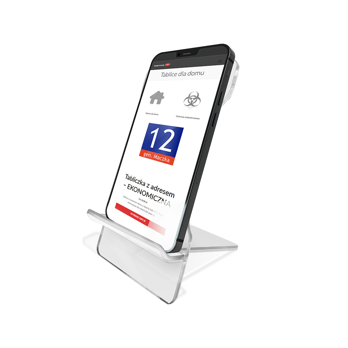 Podstawka na telefon - Stojaki z pleksy - obrazek 3
