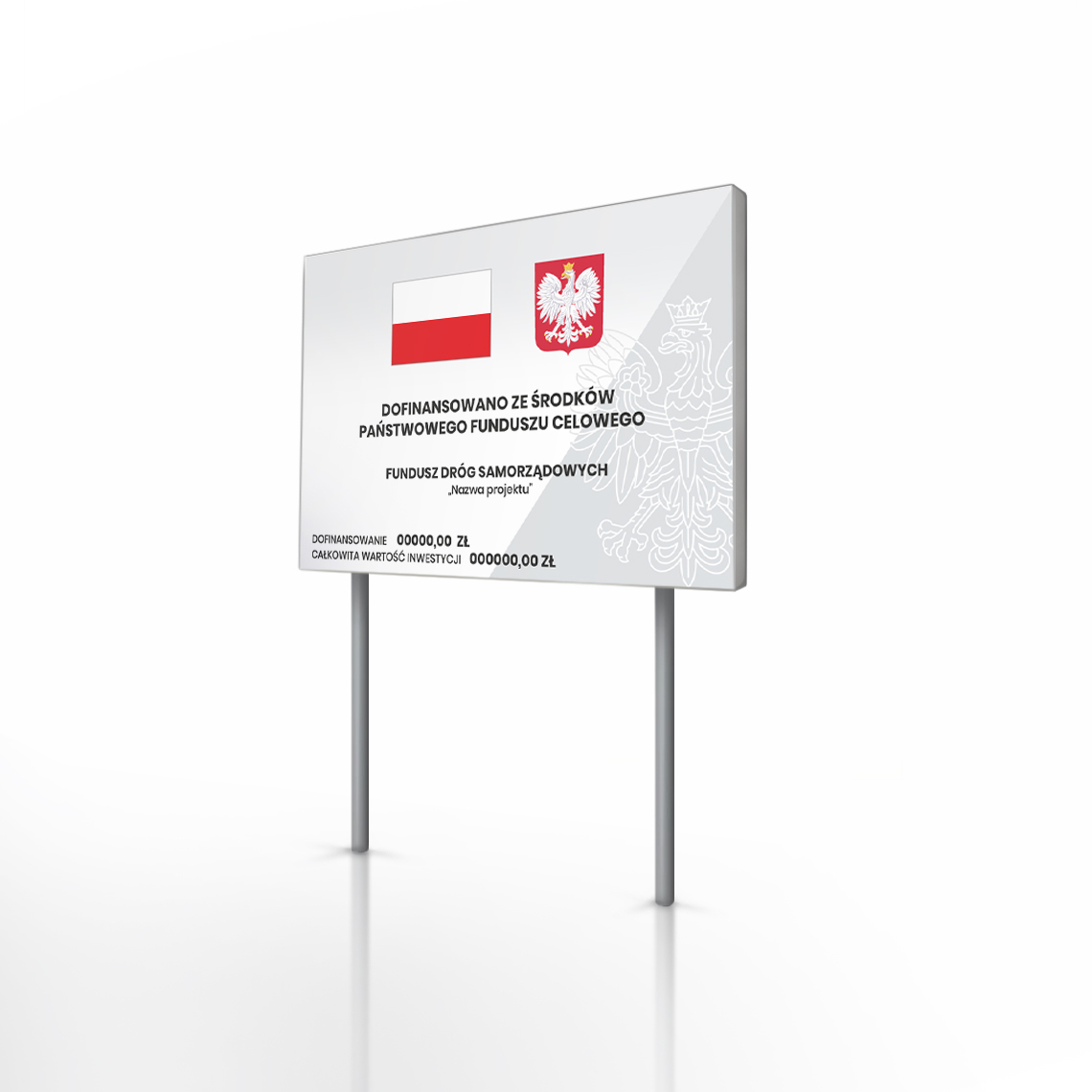Tablica unijna informacyjna / plakat PCV na ścianę - obrazek 5