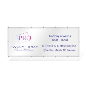 Baner reklamowy - Plandeka z nadrukiem