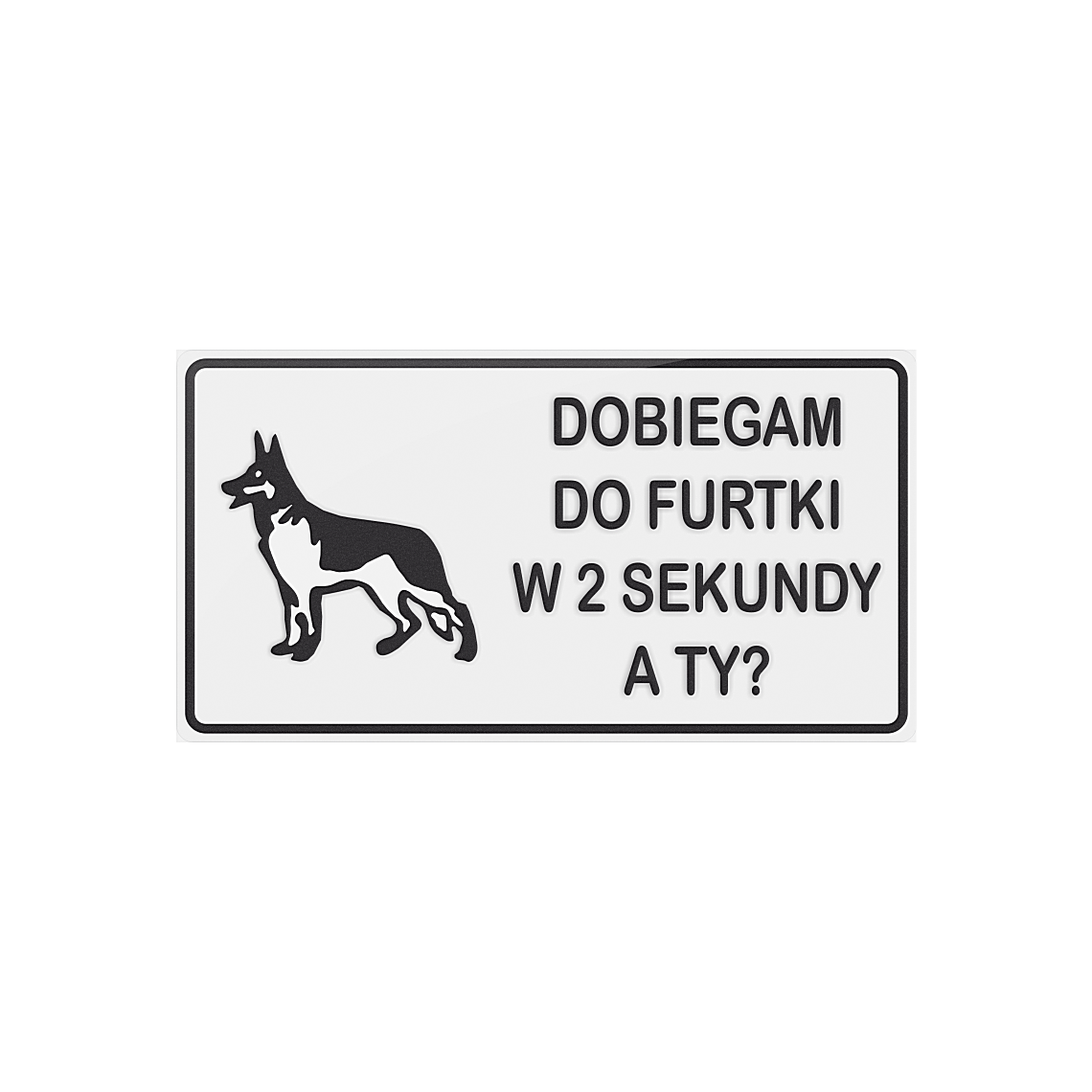 Tablica - Dobiegam do furtki - obrazek 2