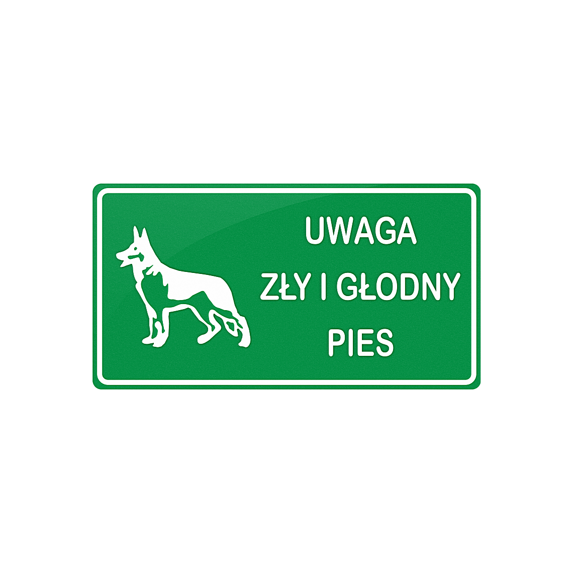 Tablica - Zły i głodny pies - obrazek 6