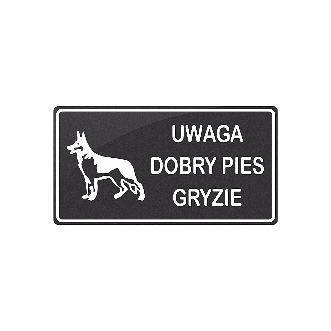 Tablica - Dobry pies gryzie - obrazek 2