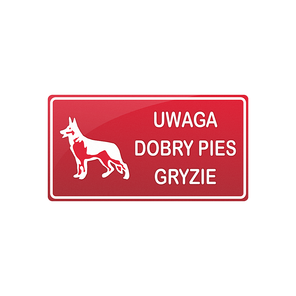 Tablica - Dobry pies gryzie - obrazek 3