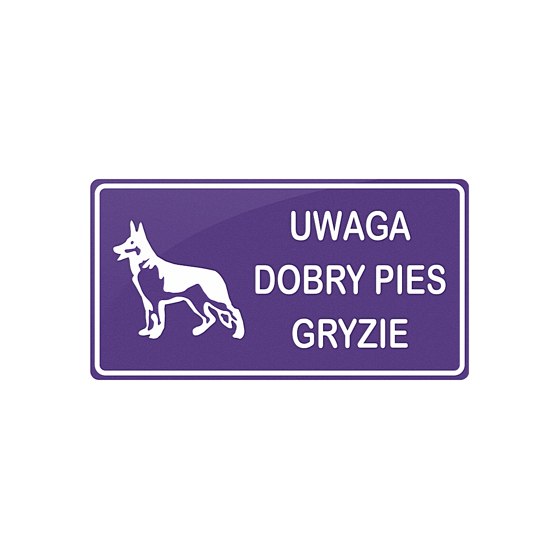 Tablica - Dobry pies gryzie - obrazek 5