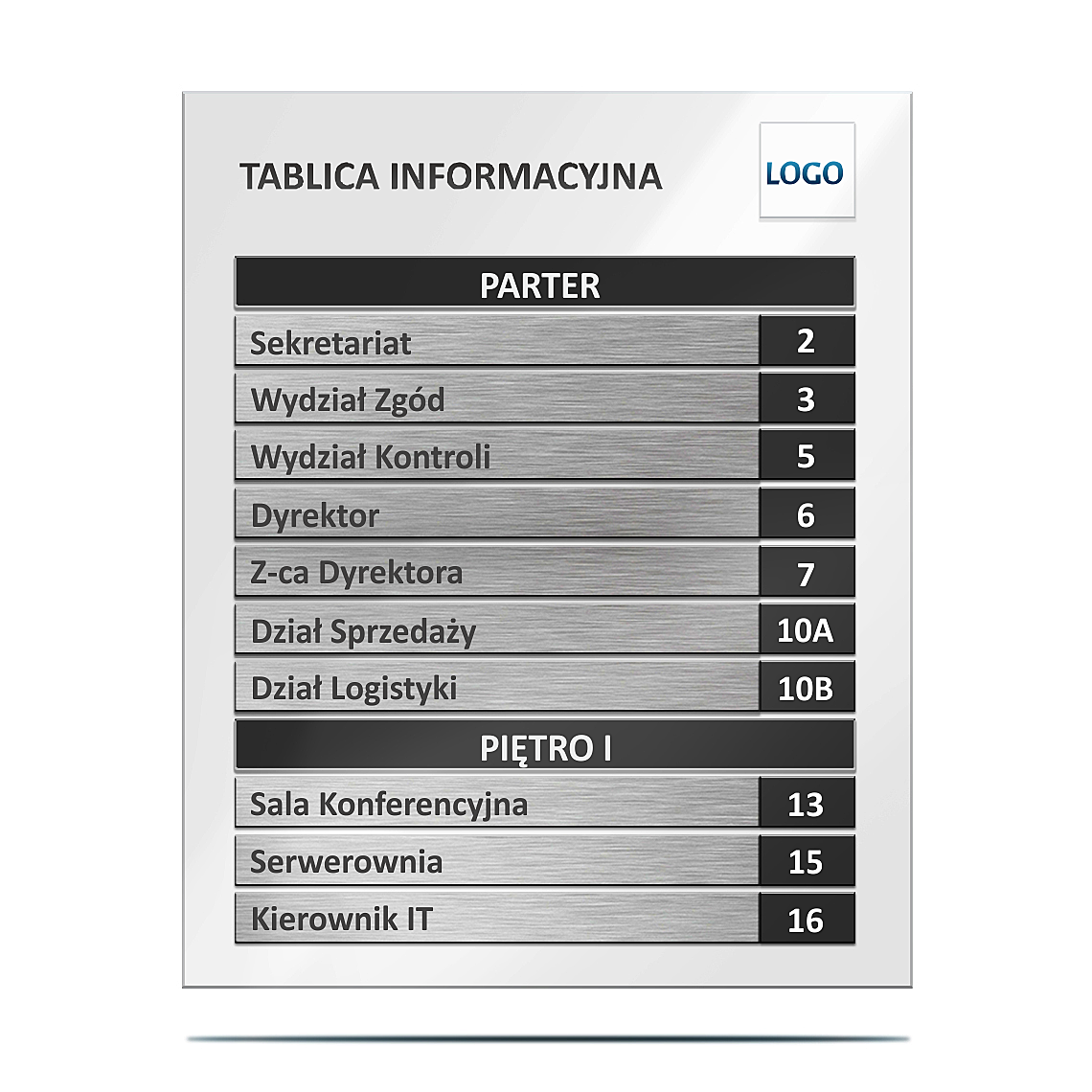 Tablica do holu - Informacyjna przy wejściu - obrazek 4