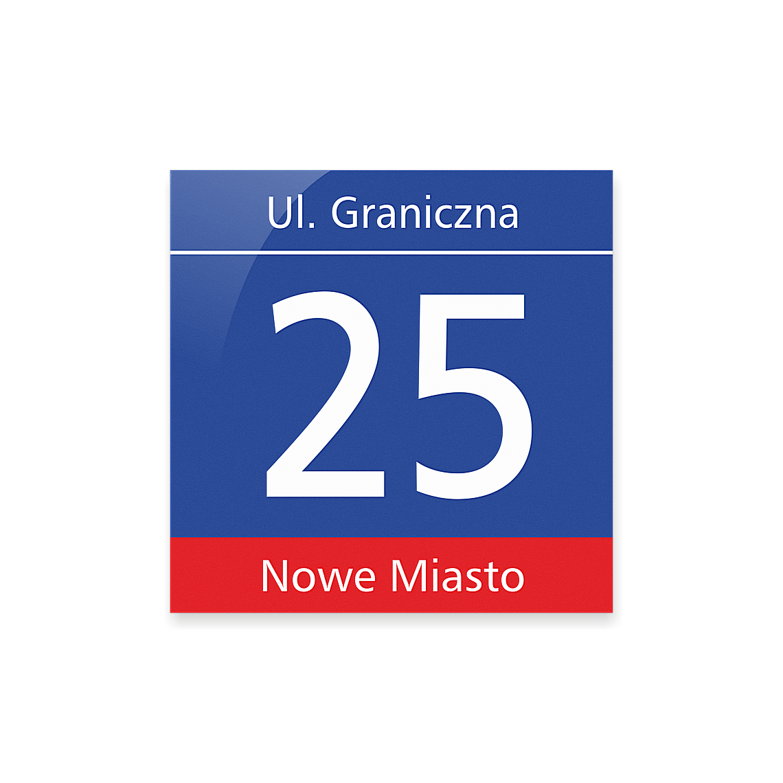 Tablica z numerem domu - WYPUKŁA - obrazek 8