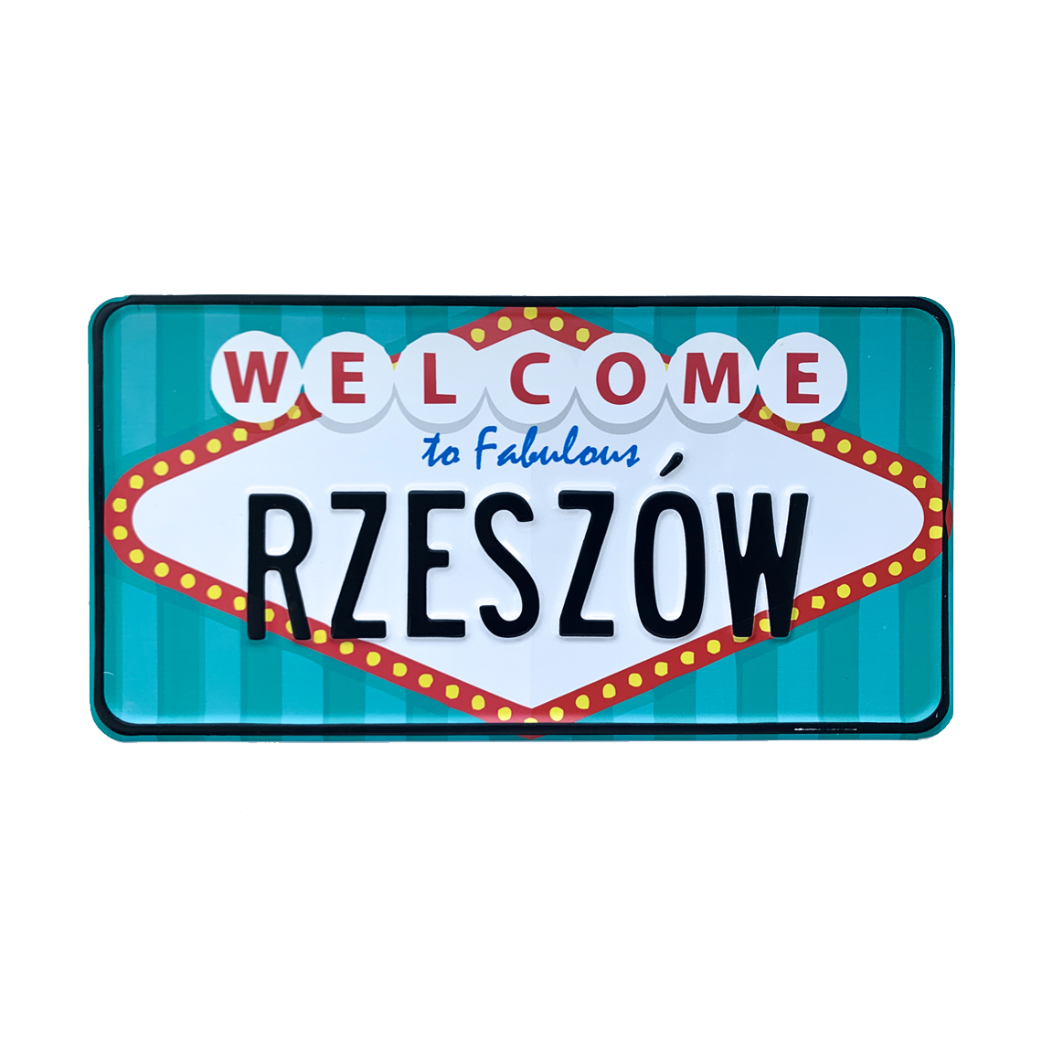 Tablice rejestracyjne metalowe - amerykańskie z imieniem USA - obrazek 19